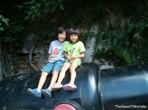 Gibraltar Sitting on the Cannon