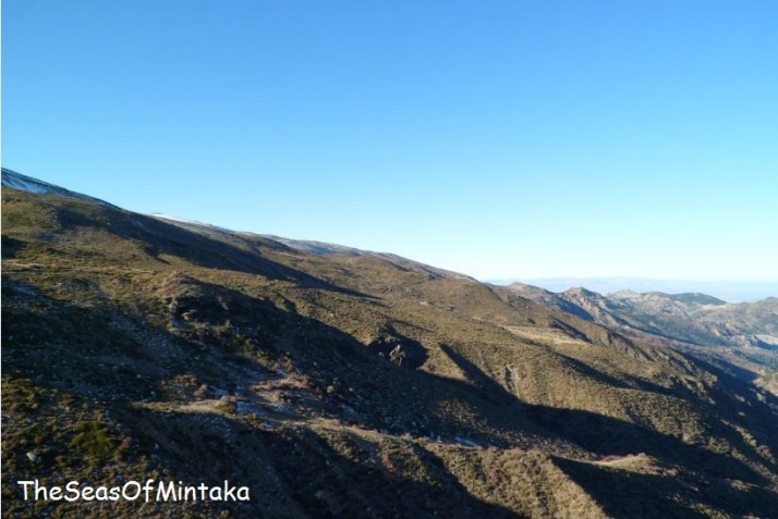 Shadows on the Mountains Sierra Nevada
