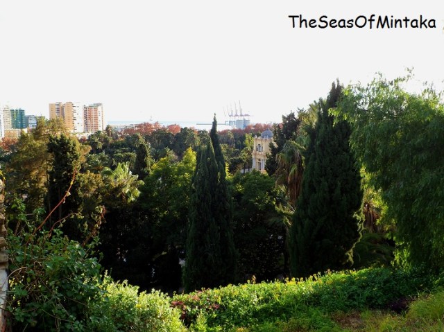 Climbing Gibralfaro Mountain