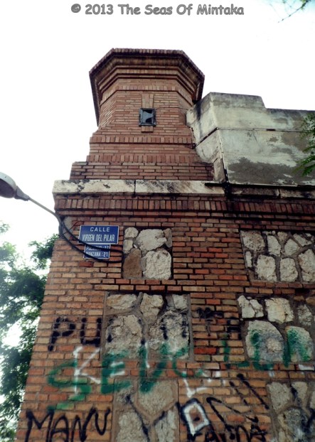 Guard Tower and Grafitti