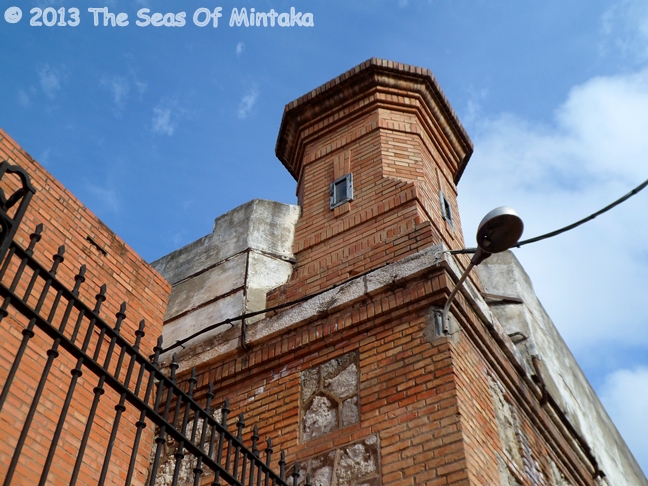 Guard Tower Against the Sky