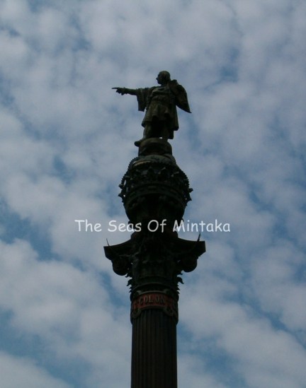 Colon Barcelona Columbus Statue