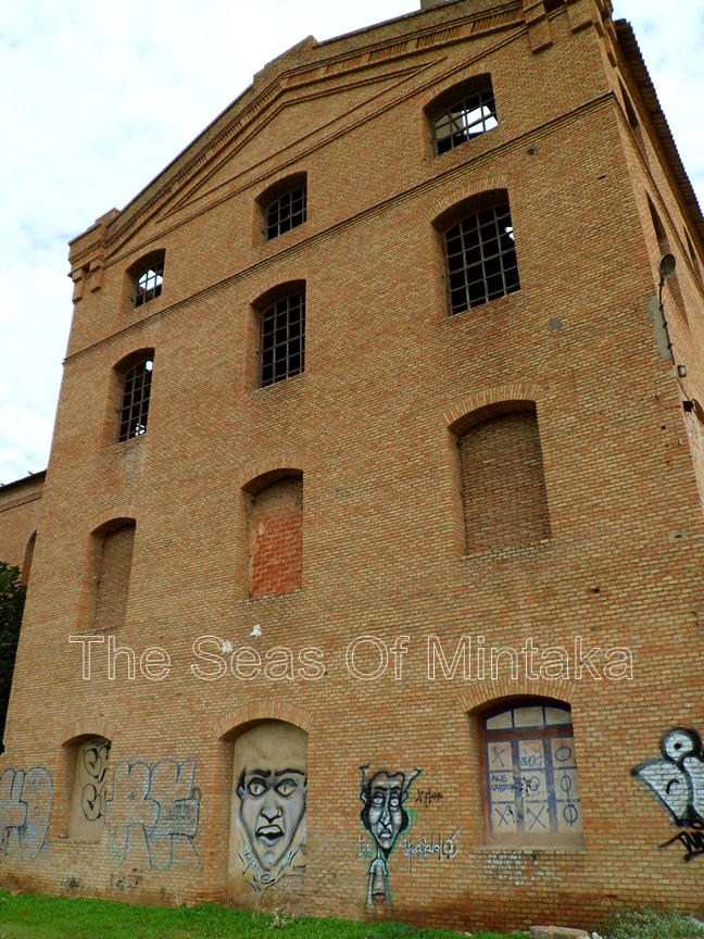 Graffiti on the Sugar Factory El Tarajal Malaga