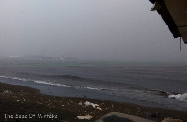 Beach in the Rain Malaga