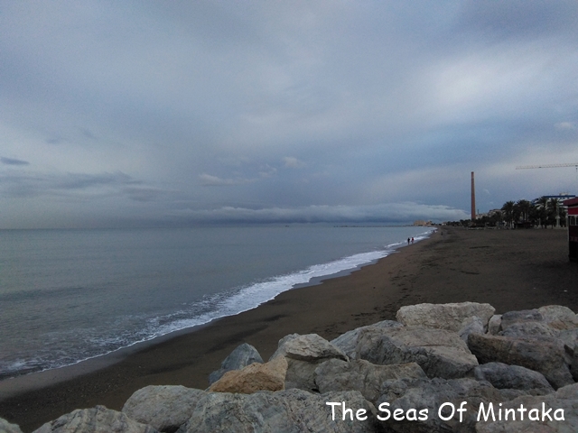 Rainy Beach Malaga