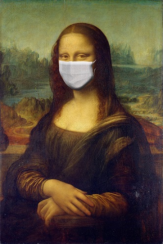 Mona Lisa and mask
